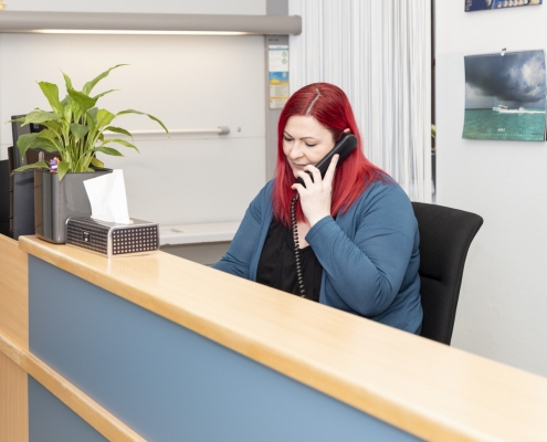 Telefongespräch Ambulanz