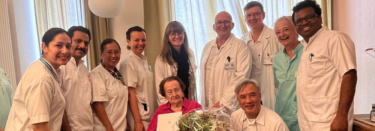 Pflege Donaustadt Gratulation zum 104 Geburtstag von Frau Tichy