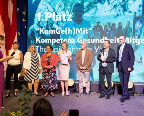 WIGEV-Award 2025 Gala; Gewinner*innenteam Ybbs