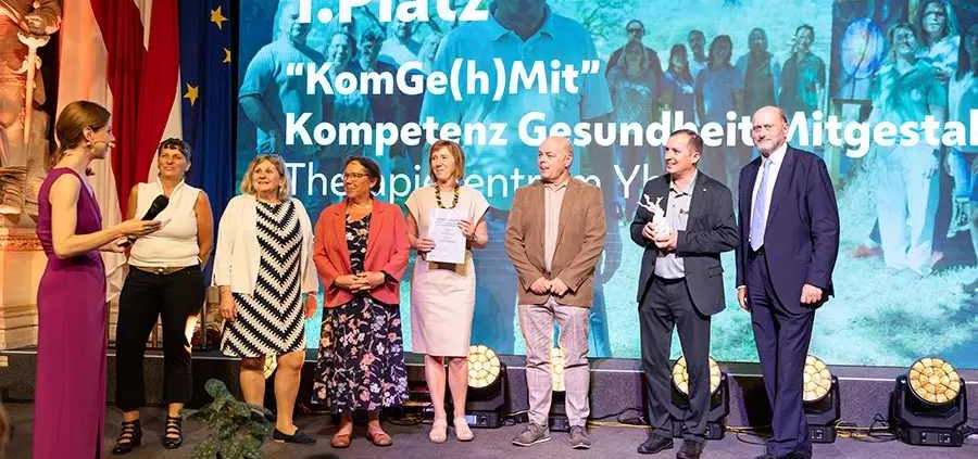 WIGEV-Award 2025 Gala; Gewinner*innenteam Ybbs